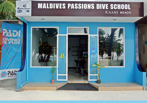 Shop Maldives Passions, dive center in Maafushi